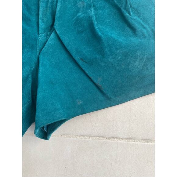 I Love H81 Forever 21 High Waist Suede Pleated Shorts FLAW - Picture 6 of 12